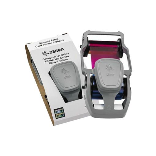 หมึกสี ZEBRA YMCKOK Ribbon - 200 Images ZC-300